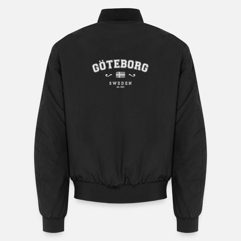 Goeteborg Sweden - Unisex Bomberjacke - Schwarz