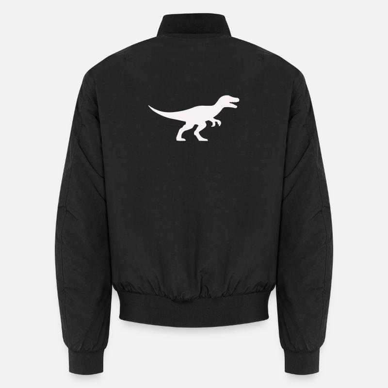 Raptor T Rex Silhouette Bomber unisexe