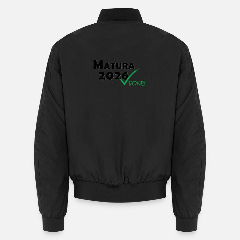 Matura 2026 Terminé - Bomber unisexe - noir