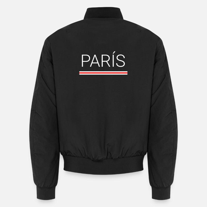 Paris (Paris) - Bomber unisexe - noir