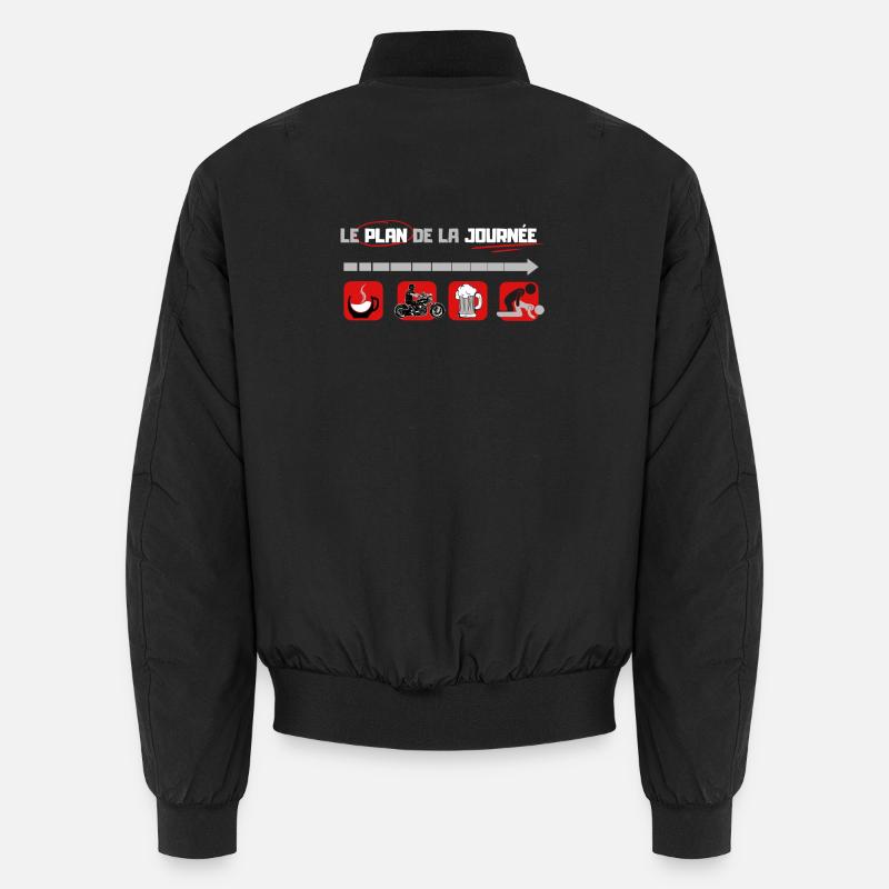 Plan du jour Bomber unisexe