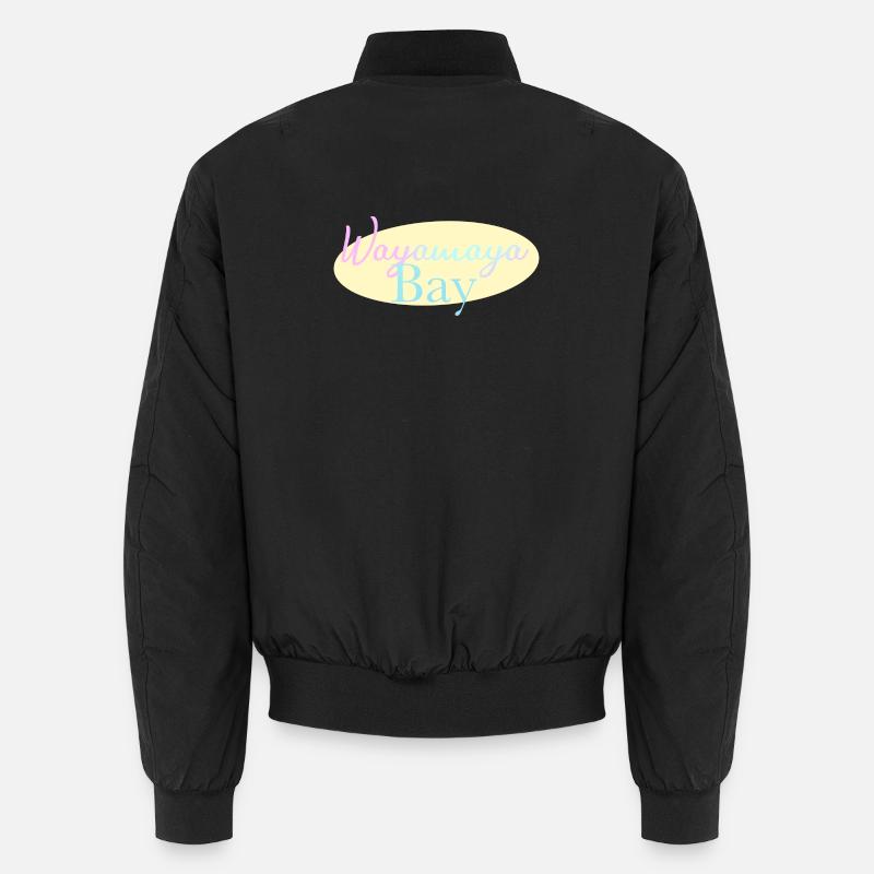 Wayamaya Bay Logo - Unisex Bomberjacke - Schwarz