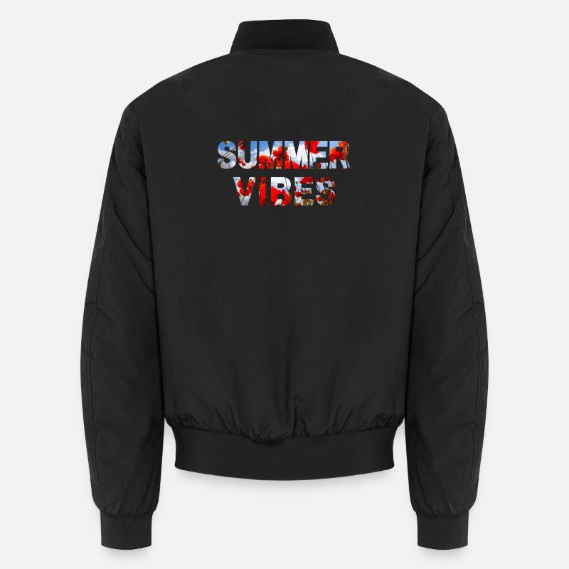 Summer Vibes Poppy Unisex Bomberjacke