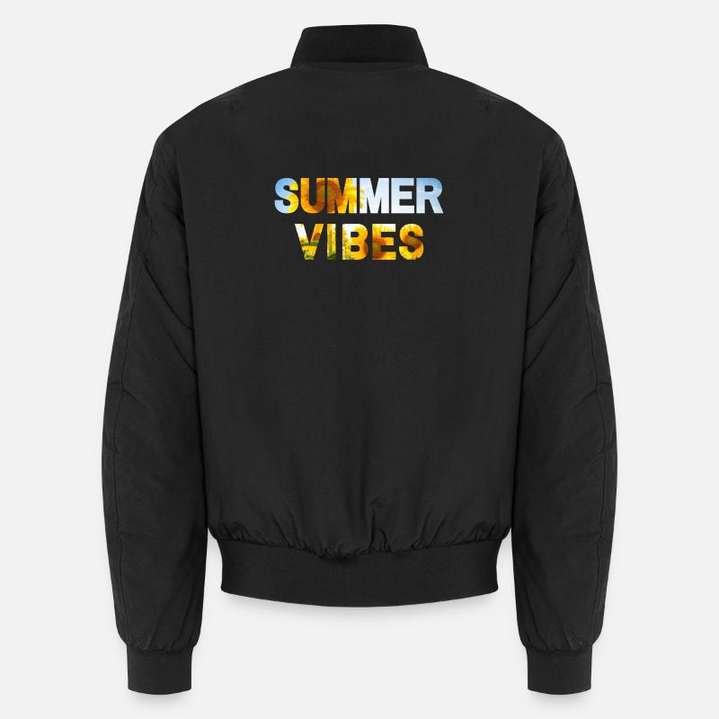 Summer Vibes Sunflower Unisex Bomberjacke