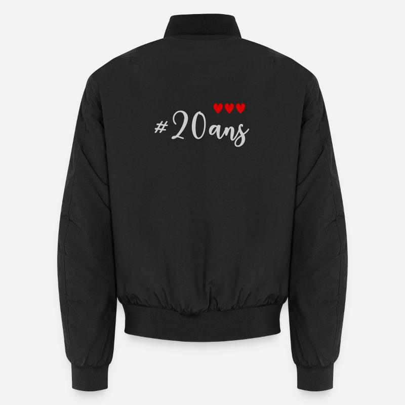 20. 20th ANNIVERSARY. 20 YEARS ANNIVERSARY. 20 YEARS. Unisex Bomber Jacket