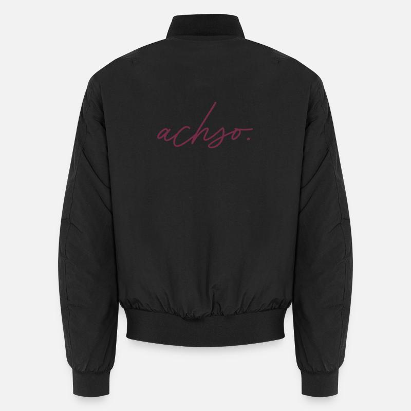 achso. Unisex Bomberjacke