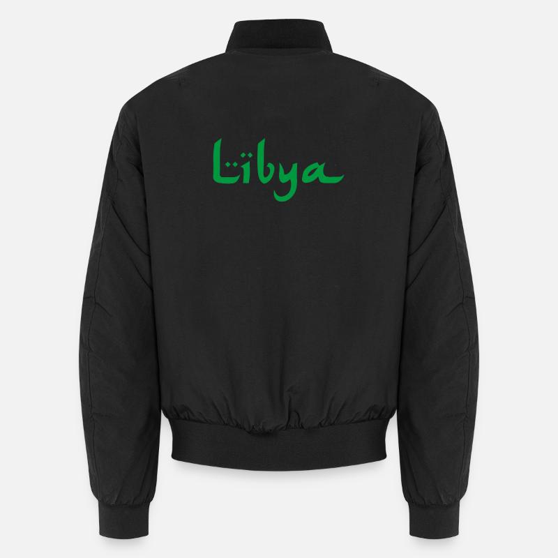 Libya Libyen - Unisex Bomber Jacket - black