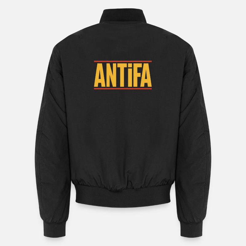 Antifa - Antifascist Merch Unisex Bomber Jacket