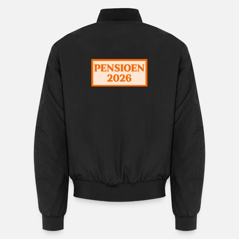 Pensions 2026 Unisex Bomber Jacket