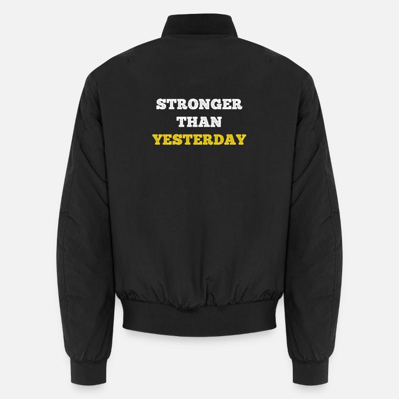 Gym Motivation Unisex Bomberjacke