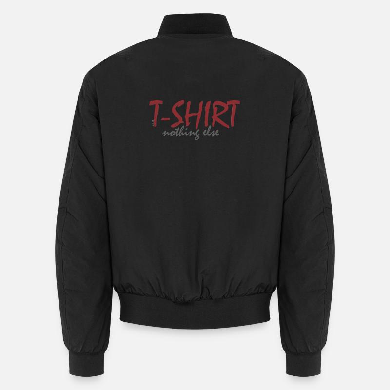 T‑Shirt nothing else - Unisex Bomberjacke - Schwarz