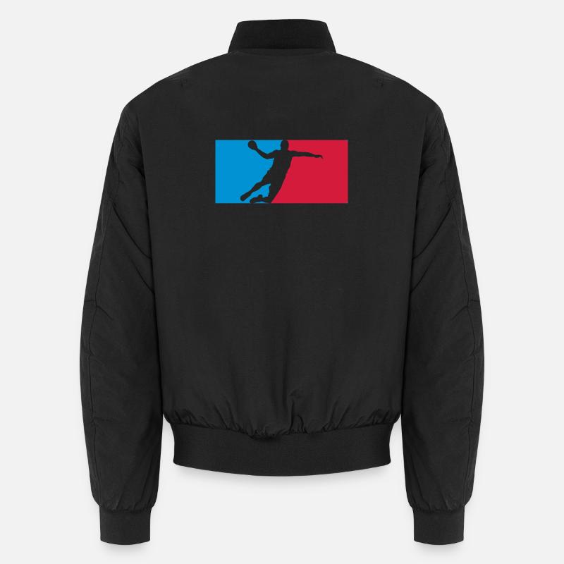 Handball - Unisex Bomberjacke - Schwarz