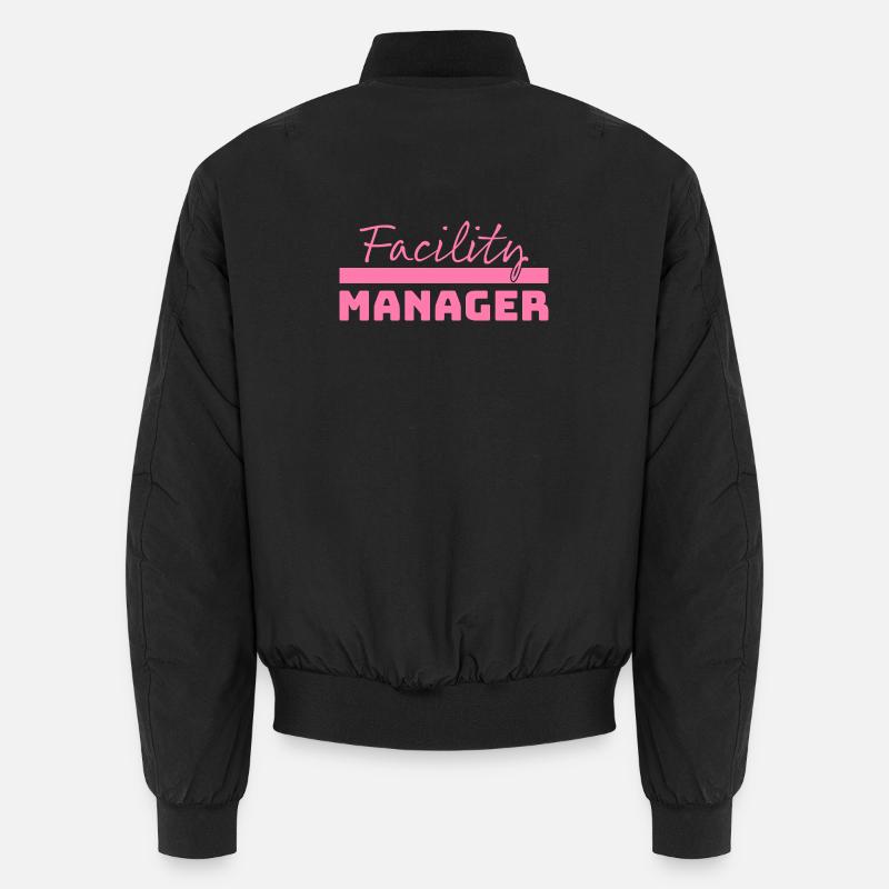 Tshirt Facility Manager rosa Unisex Bomberjacke