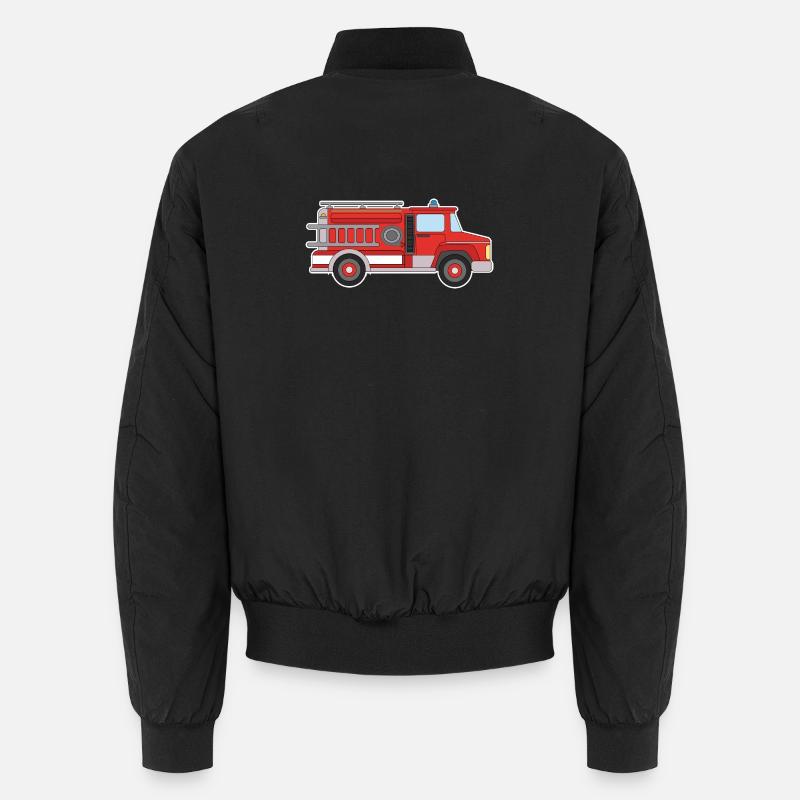 Feuerwehrwagen Unisex Bomberjacke