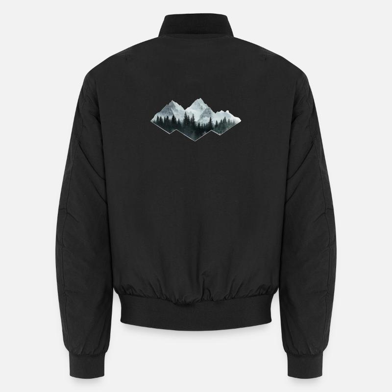 Wald Berge Unisex Bomberjacke