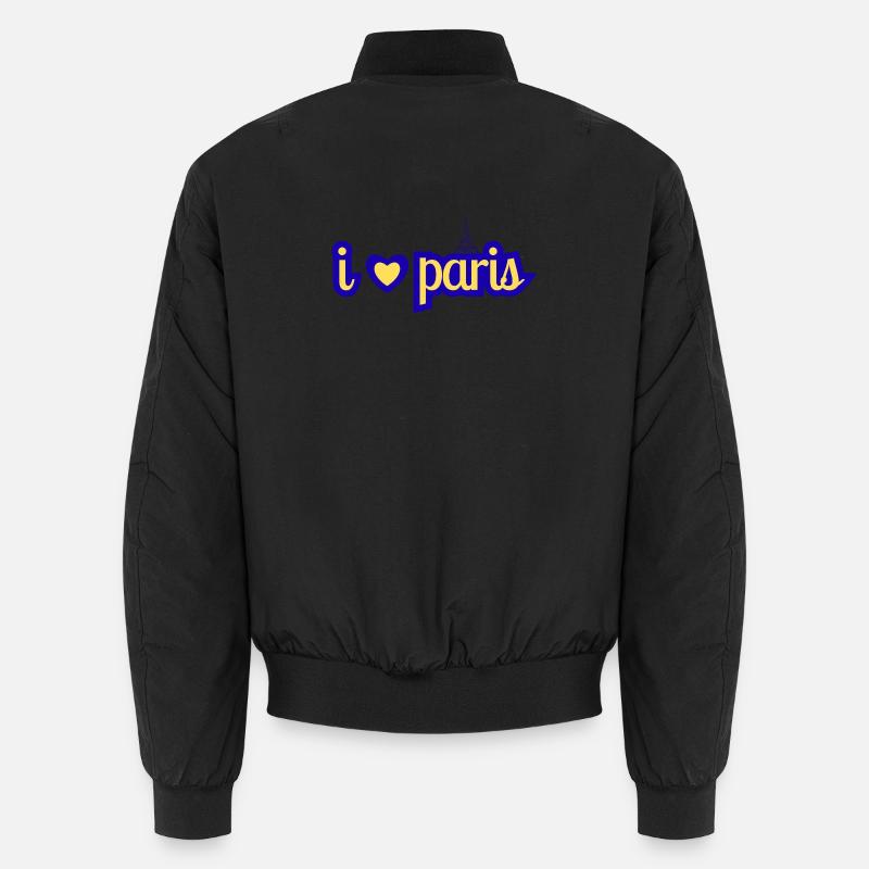 Ich liebe Paris Unisex Bomberjacke