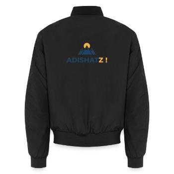 ADISHATZ! - Bomber unisexe - noir - Dos - AI Model Male 185 light (185cm)