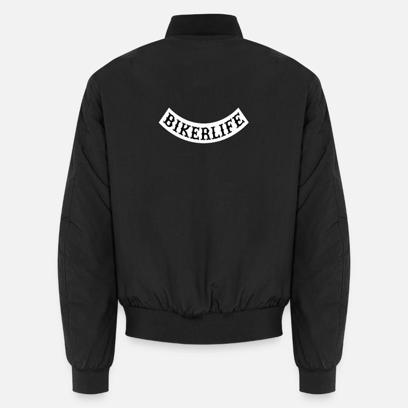 Biker_life_ Bomber unisexe