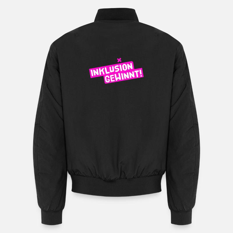 Victoires en inclusion - Bomber unisexe - noir