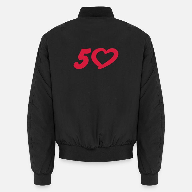 50. Geburtstag Unisex Bomberjacke