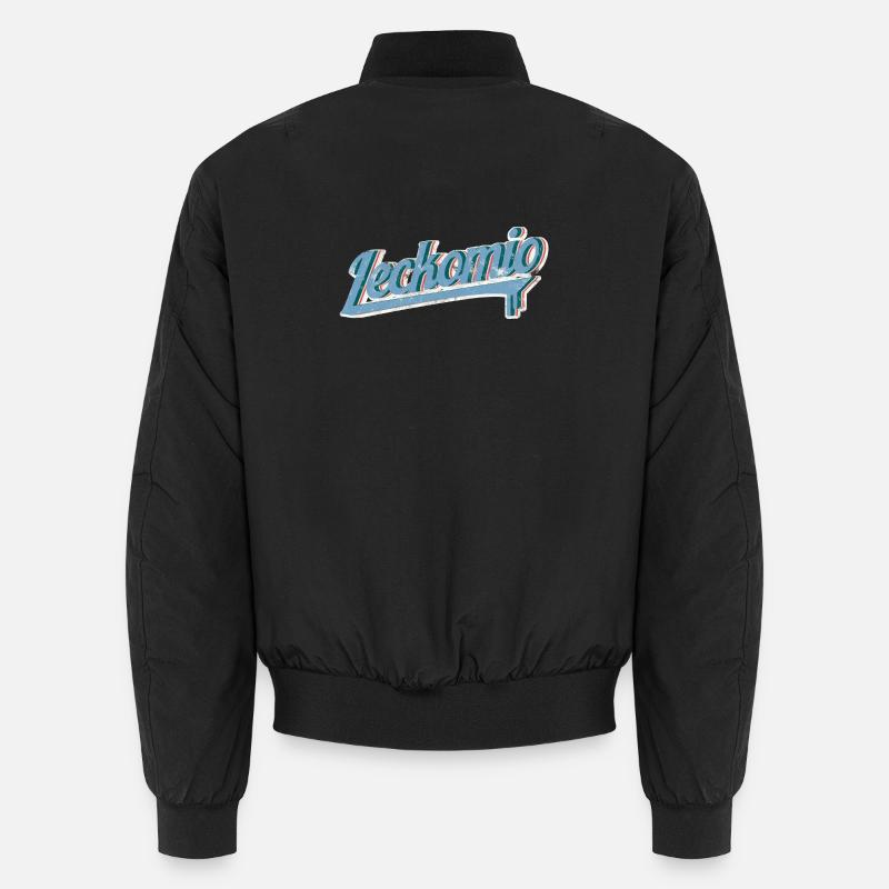 Leckomio - Lustiger Spruch - Eiscreme - Frech Unisex Bomberjacke