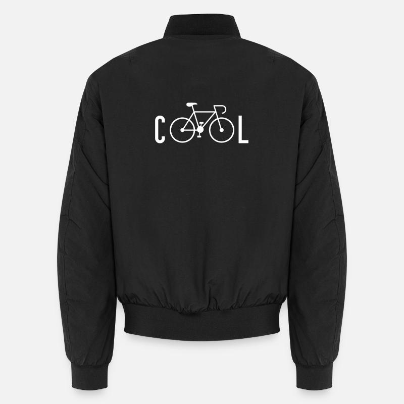 Cycling is Cool Unisex Bomber Jacket