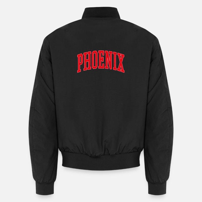 Lettrage Phoenix Arch Bomber unisexe