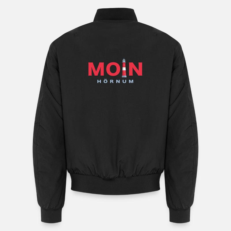 Moin Sylt, Leuchtturm Hörnum Unisex Bomberjacke