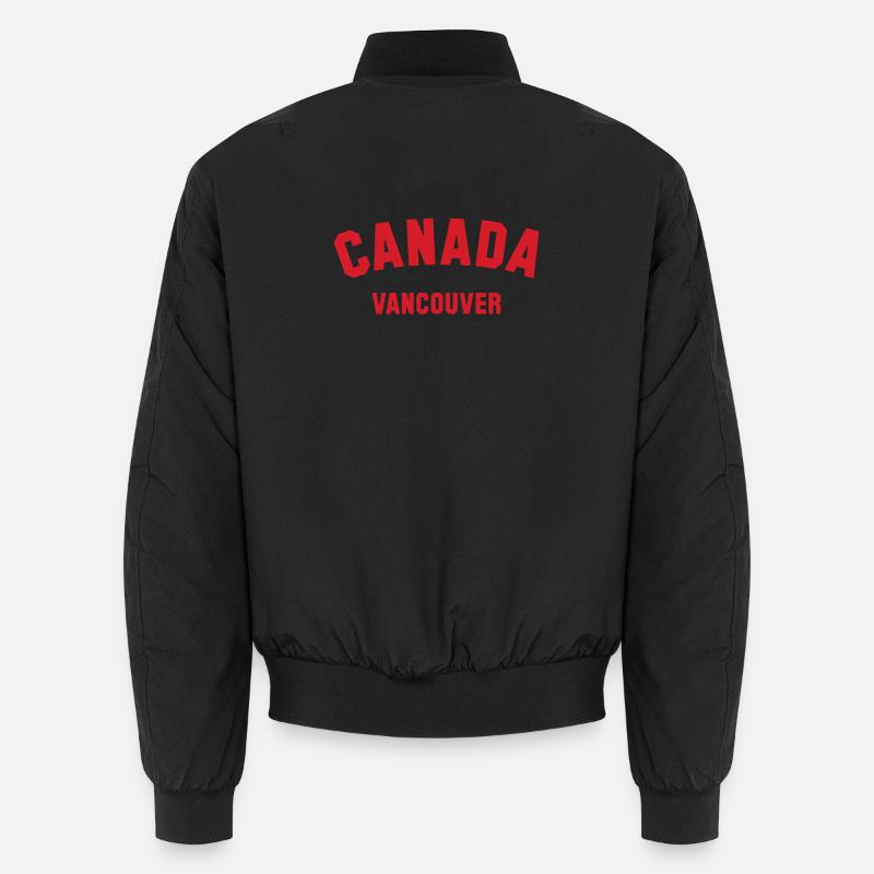 VANCOUVER, Canada Kanada - Unisex Bomber Jacket - black