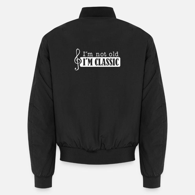 Classical Music Treble Clef Logo Orchestra icon Unisex Bomber Jacket