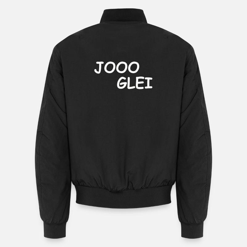 JOOO GLEI - Bomber unisexe - noir