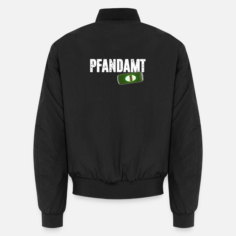 Pfandamt - Unisex Bomberjacke - Schwarz