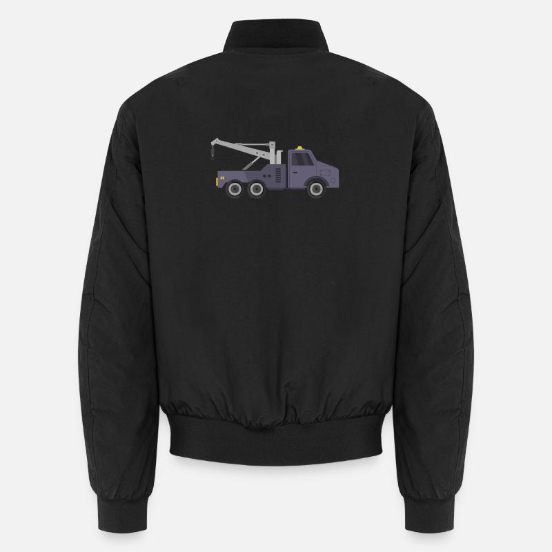 Abschleppwagen Unisex Bomberjacke
