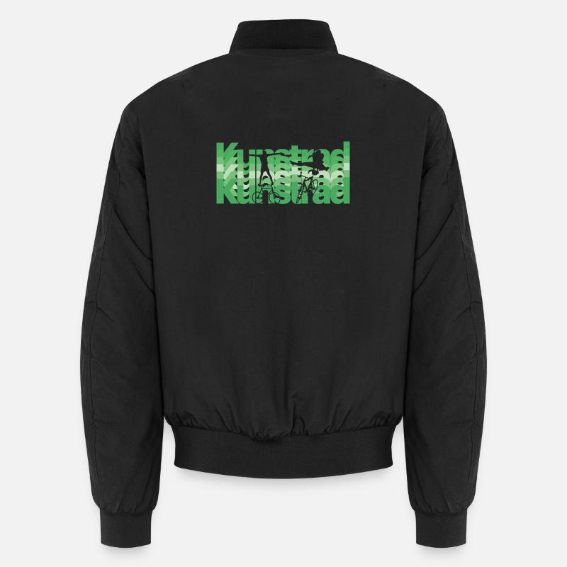 Kunstrad, Kunstradfahren, Hallenradsport - Unisex Bomberjacke - Schwarz