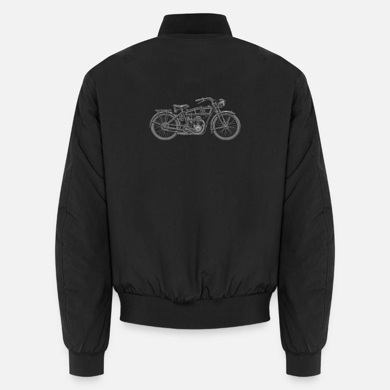 Motorcycle Unisex Bomber Jacket
