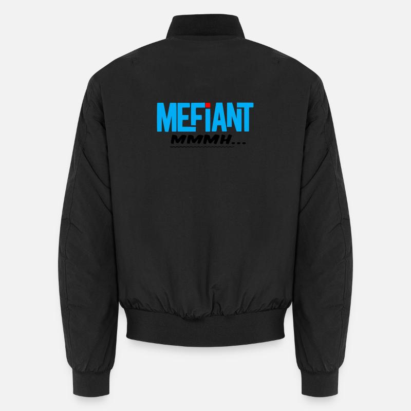 Méfiant - Bomber unisexe - noir