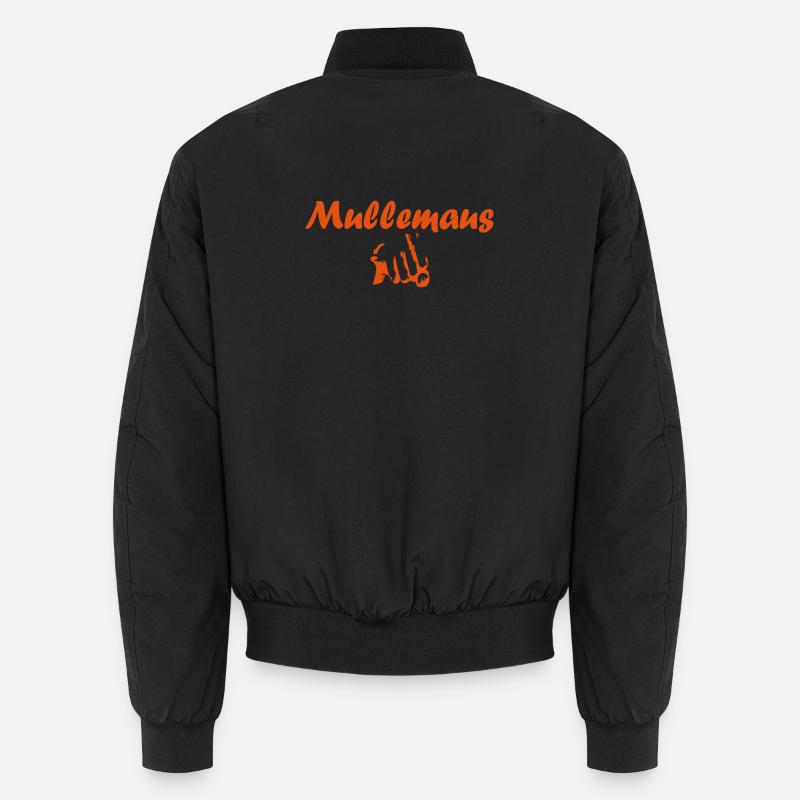 Mullemaus Spruch Spitzname Kosename Geschenk Unisex Bomberjacke
