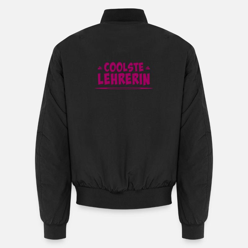 coolste lehrerin Unisex Bomberjacke