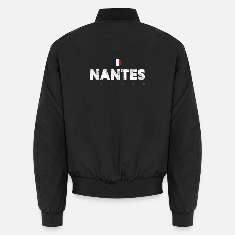 Nantes - Bomber unisexe - noir