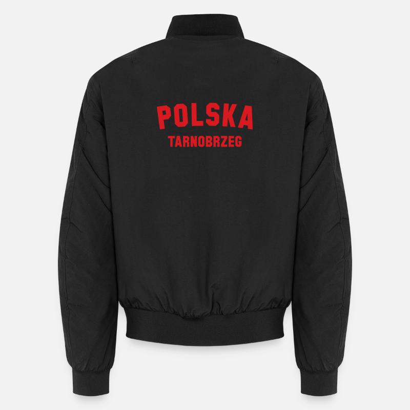 TARNOBRZEG Polska, Poland - Unisex Bomber Jacket - black