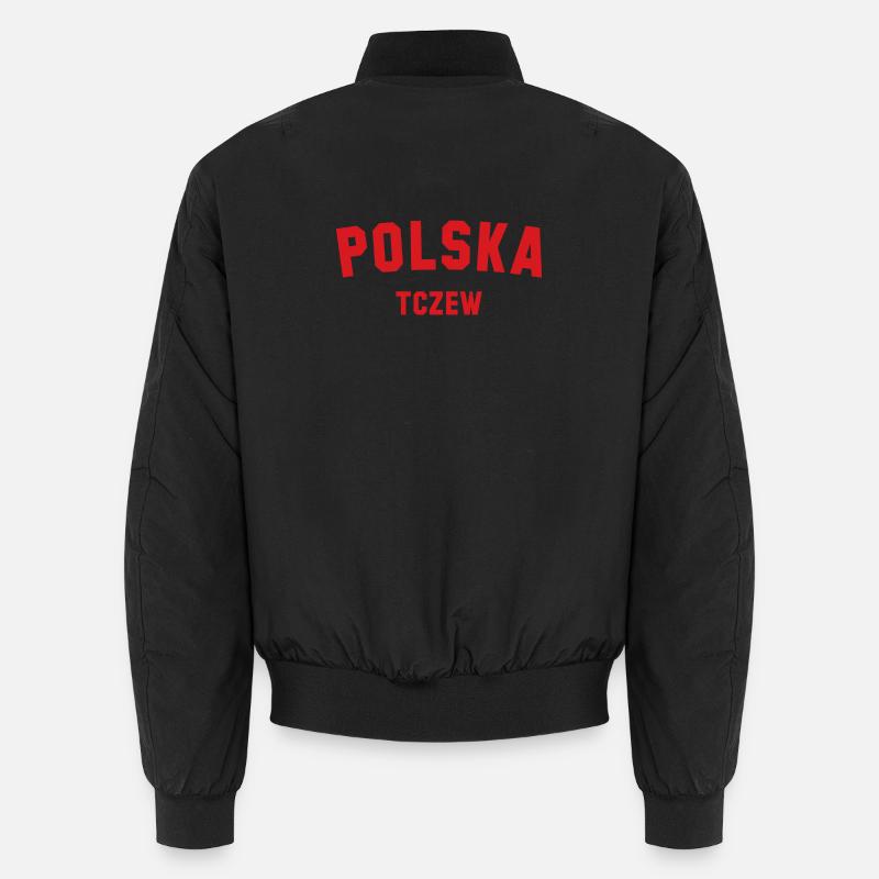 TCZEW Polska Polen - Unisex Bomberjacke - Schwarz