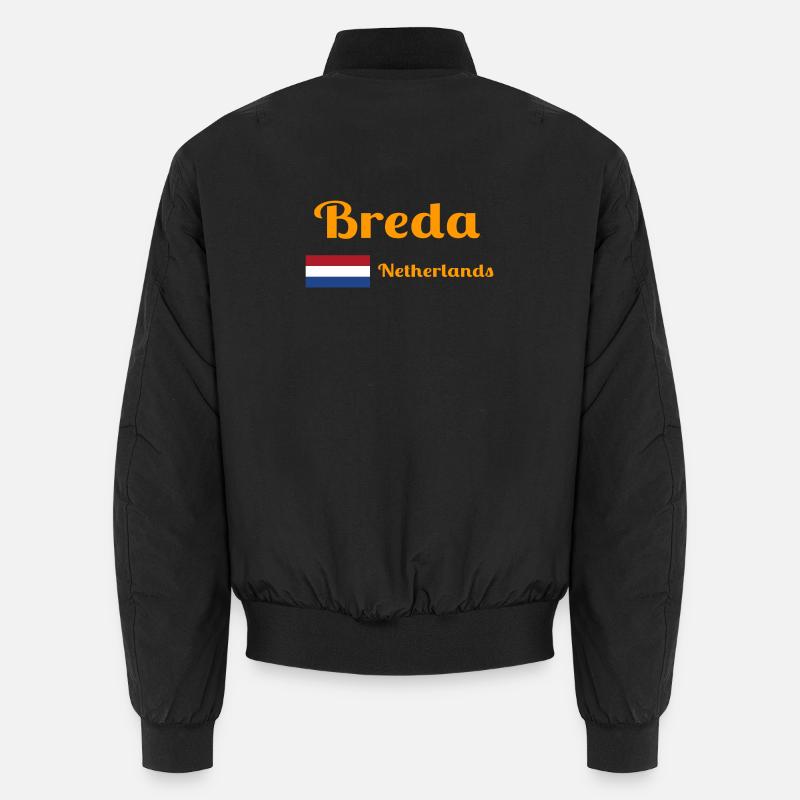 Breda Niederlande - Stilvolle Drucke Unisex Bomberjacke