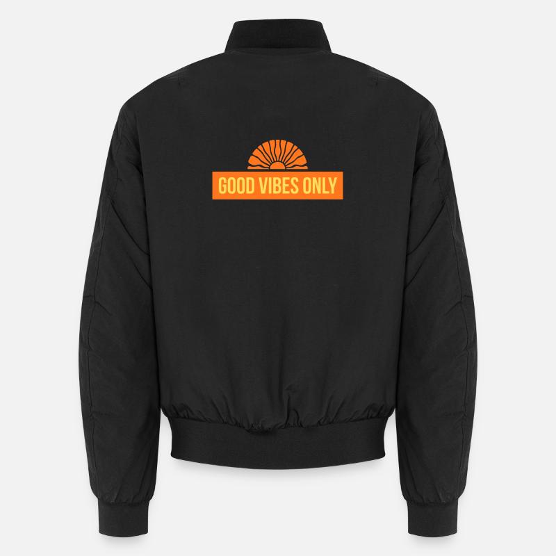 Que de bonnes vibrations au lever du soleil Bomber unisexe