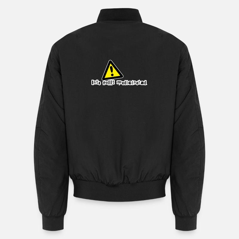 Not fully medicated - Unisex Bomber Jacket - black