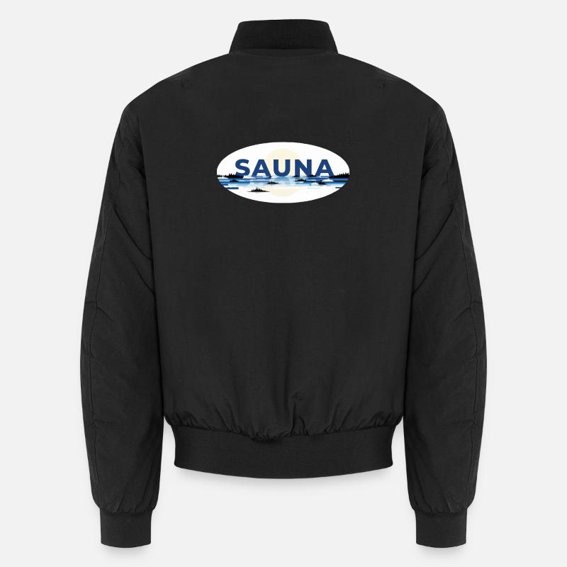 Sauna Finland Unisex Bomber Jacket
