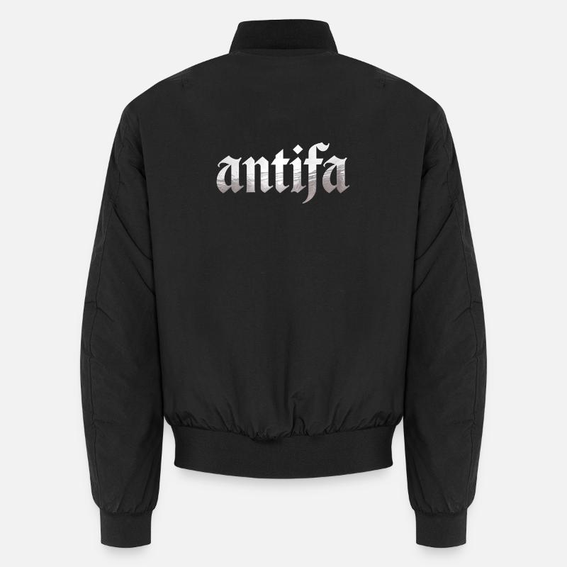 Antifa - Antifascist Merch Unisex Bomber Jacket