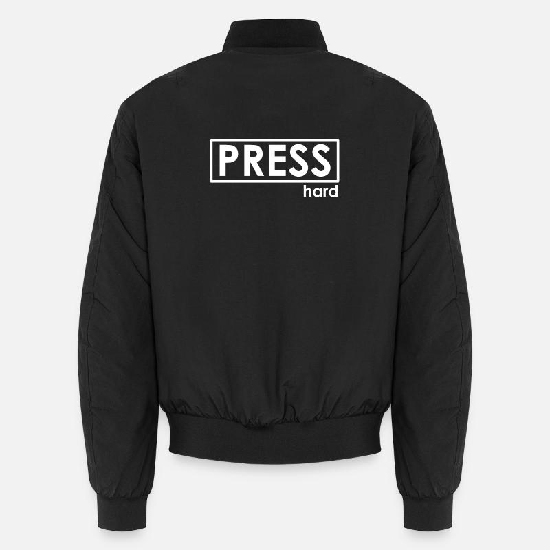 PRESS hard Unisex Bomberjacke