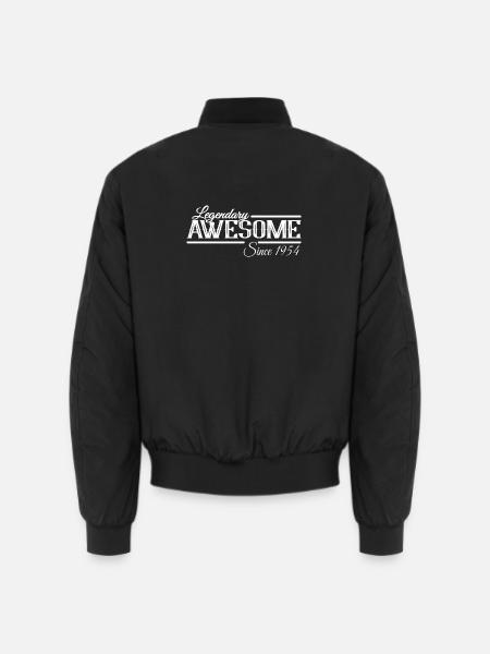Birthday - Legendarily great since 1954 - Unisex Bomber Jacket - black