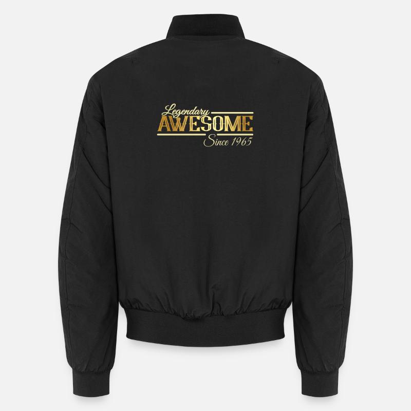 Legendär seit 1965 Vintage Geburtstag Unisex Bomberjacke