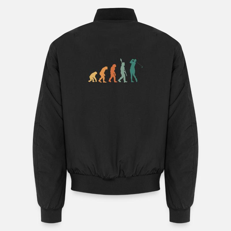 Evolution Golf rétro Bomber unisexe